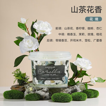 EVERSHINE晴天大白山茶花洗衣凝珠10g*80颗五腔持久留香除菌柔顺浓缩洗衣液