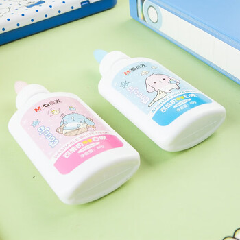 晨光（M&G）学生手工乳胶80g可水洗白胶快干高粘度液体胶外观随机ABJ97202 3个装