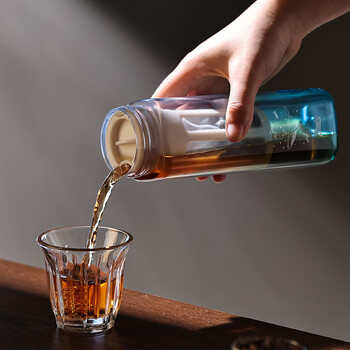 Bincoo冷萃杯随行四方形咖啡杯便携tritan水杯冷萃壶冷泡茶咖啡壶