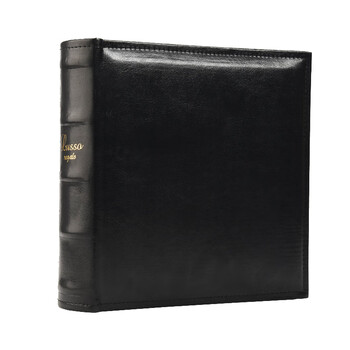 Nakabayashi仲林插袋式相册本200张6寸/PU皮复古影集/插页家庭相薄/diy纪念册照片书 NBZJ-2UP6-D