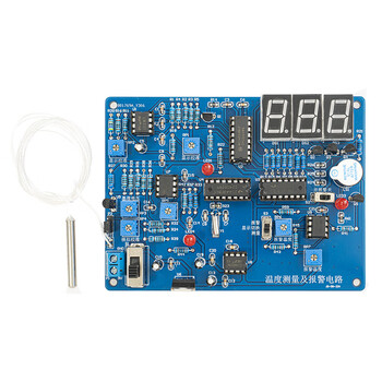 伍陆电子 温度测量及报警电路竞赛套件电工技术装配调试焊接制作JS-56-334