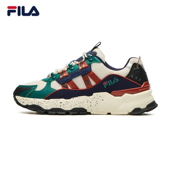 斐乐fila满天星老爹鞋男鞋休闲鞋时尚厚底复古运动鞋跑鞋男泡沫白杨梅