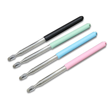 得印（befon）教鞭伸缩 指挥棒教杆教鞭棍教师专用黑板教鞭1米长指挥杆9981教学一体机触屏笔浅绿色1/个