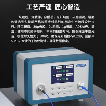 BYNET比洋在线  电信级铠装光纤跳线LC-LC带双接头  单模双芯双工 抗拉压防鼠咬低烟无卤环保网线光纤线  1米
