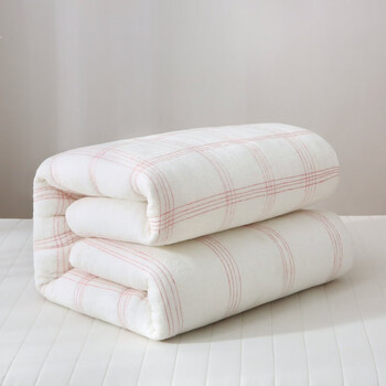 棉絮棉被学生宿舍床垫被单人棉花被子被芯春秋冬被加厚10斤 5斤【热售