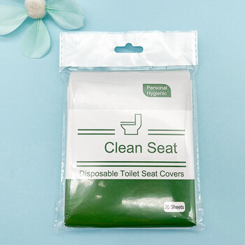 Dienmern一次性马桶垫 旅行粘贴式旅游酒店防水坐垫纸产妇坐便垫  20片