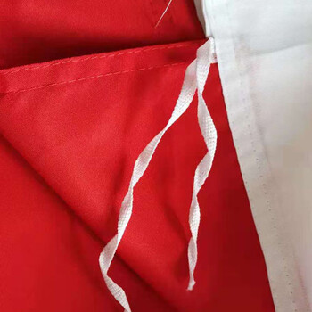 易利丰（elifo）纳米防水空白红旗旗帜纯色空白旗红色彩旗户外大红旗布 1号纳米红旗1面 192*288cm