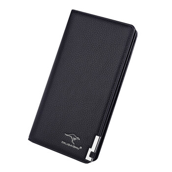 2019春秋薄款 男士钱包长款时尚皮夹多卡位钱夹手包男款商务拉链多