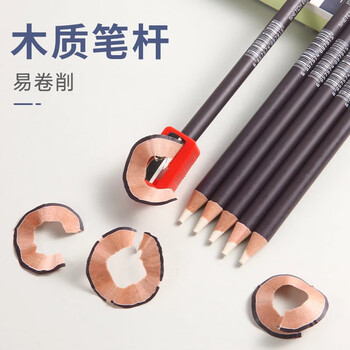 尼奥尼高光橡皮笔美术生专用不易留痕可擦笔素描专用速写软炭绘画彩铅学生用素描橡皮笔2支+揉擦棉