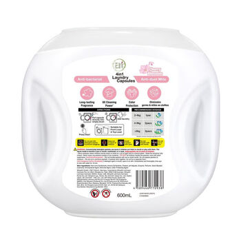 清可新4合1日本菁华洗衣凝珠洗衣液球 持久留香60粒 樱花+薰衣草+玫瑰