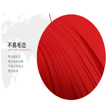 易利丰（elifo）小国旗串旗中国小红旗串旗五星红旗串连装饰教室氛围公司庆祝办公室红色悬挂小彩旗子8号100面30米