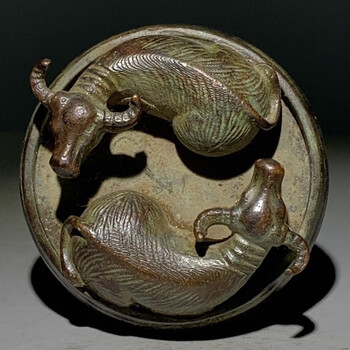 宝縁斎古玩店骨董古玩収蔵擬古黄銅純銅暗八仙器小碗老品老品 宝縁斎古玩店骨董古玩収蔵擬古黄銅純銅暗八仙器小碗