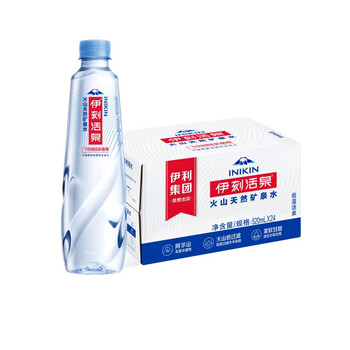 伊利伊刻活泉火山天然矿泉水 520ml*24瓶整箱装天然弱碱【热门商品】 伊利伊刻活泉火山天然矿泉水 520ml*24瓶整箱装天然弱碱【热门商品】