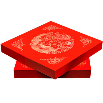 六品书院【加厚20副】万年红福字斗方空白春联对联纸手写春节红纸大张新年春联专用书法自写福字