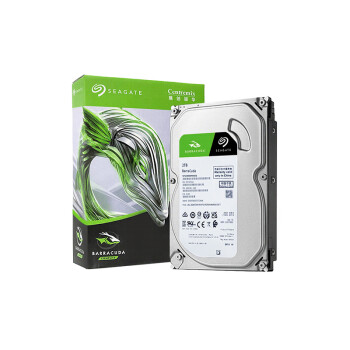 希捷（SEAGATE）台式机硬盘 2TB 7200转 256MB 机械硬盘 SATA 希捷酷鱼系列 电脑硬盘 3.5英寸 ST2000DM008