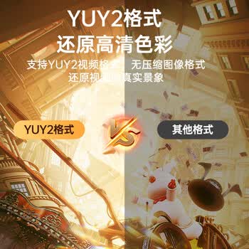 毕亚兹 HDMI双路/三路/四路视频采集卡4K输入手机笔记本电脑相机摄像机2路抖音游戏多机位直播录制盒TH51