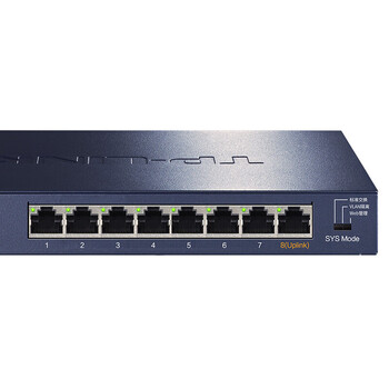 普联（TP-LINK）云交换  8口全千兆Web网管云管理交换机 网线分线器 分流器 TL-SG2008