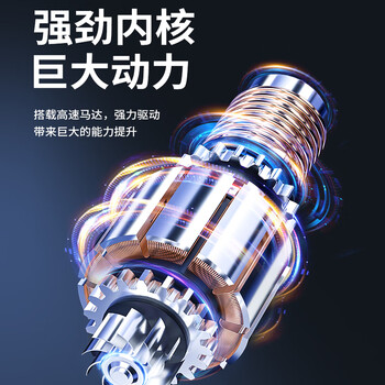 官佳车载除尘器家用无线桌面吸尘器两用手持吹尘器小型宠物除吸毛器