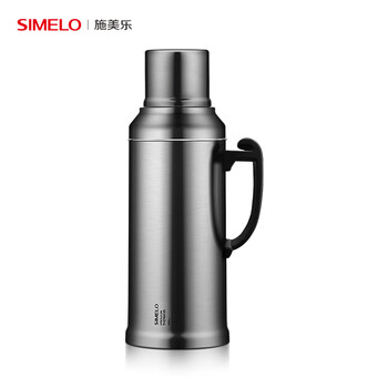SIMELO保温壶家用玻璃内胆保温瓶热水瓶暖壶学生宿舍开水瓶 2L精钢亮光 SIMELO保温壶家用玻璃内胆保温瓶热水瓶暖壶学生宿舍开水瓶 2L精钢亮光