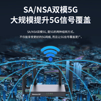 纽曼5G无线路由器随身WiFi移动工业企业级CPE转有线转wifi无限网卡免拉宽带全国通用流量2025款