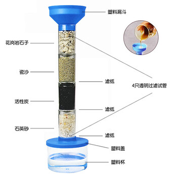 博教（BOJIAO）【全网低价】博教（BOJIAO）净水系统科学套装净水实验净水器原理模拟简易diy制作小实验学生用品