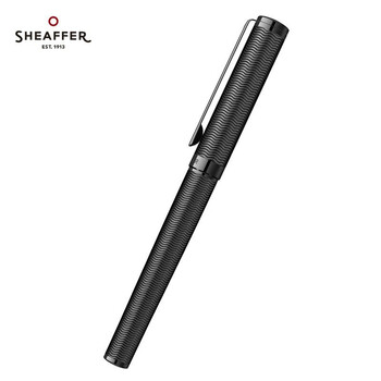 sheaffer钢笔   Intensity系列 学生礼品生日商务办公学生签字笔礼盒 哑光黑 F尖