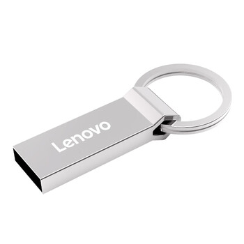 联想（Lenovo）128GB USB2.0 U盘企业招标投标学习办公车载U盘 电脑通用金属U盘 SS180系列