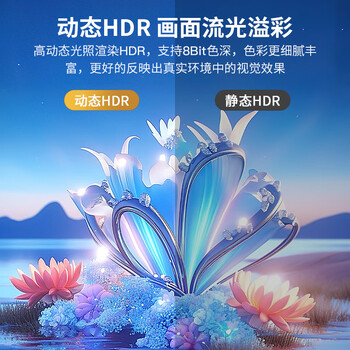 秋叶原（CHOSEAL）HDMI线2.1版 8K60Hz高清线 4K120Hz笔记本电脑电视显示器投影仪视频兼容HDMI2.0连接线 2米QS8216