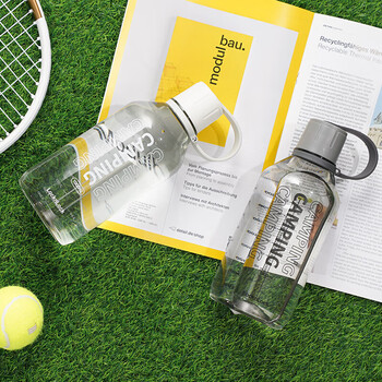 乐扣乐扣（LOCK&LOCK）户外运动水杯Tritan男女学生塑料杯子600ML绿色ABF689GRN