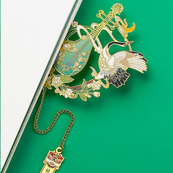 佳茉金属书签故宫文创中国古风十二月令国潮文创礼品古典送学生老师开学季伴手礼元宵三八女神妇女节