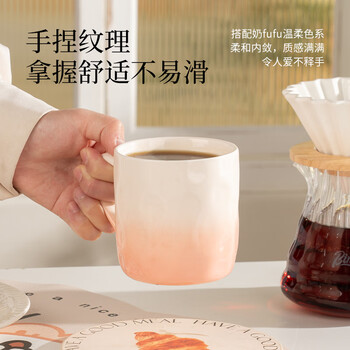 彩致（CAIZHI）马克杯家用陶瓷水杯早餐杯学生泡茶杯办公室咖啡杯 六件套CZ6897