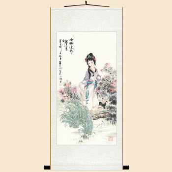 レトロな中国の応接間の装飾画古画山水画人物画壁画四大美女画4枚Q 四大美人画新款- 四大美人画2021年新款- 京东