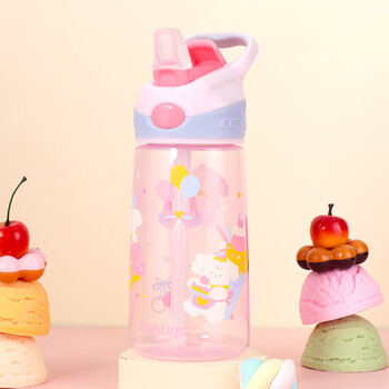 contigo康迪克儿童吸管塑料水杯450ml 甜心小狗HBC-STR156 contigo康迪克儿童吸管塑料水杯450ml 甜心小狗HBC-STR156