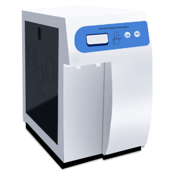 恩谊 超纯水机实验室纯水仪化水机ro反渗透去离子水设备学校净水器 UP-10L二级水