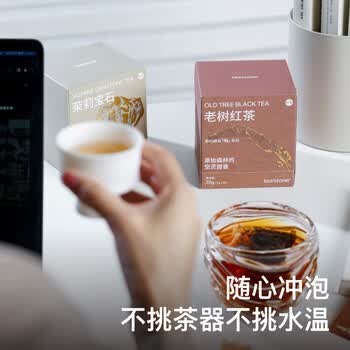 teastone冷泡茶纯茶包独立小包无绳袋泡茶黑茶白茶红茶原叶拼配2g*10包