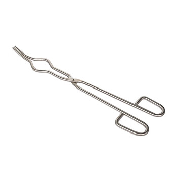 boliyiqi 优质坩埚钳实验室碳钢钳 坩埚钳镀铬200mm,8个起订 