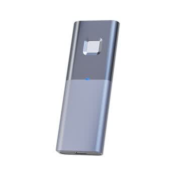 ThinkPad联想Thinkbook移动固态硬盘512GB读速520MB/S指纹加密ssd usb3.2 type-C双接口手机电脑直连 TU800