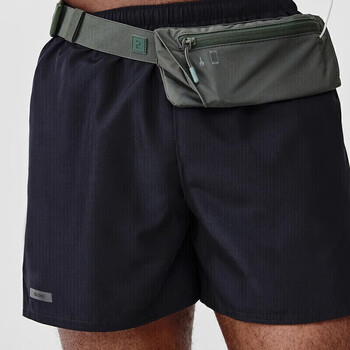 迪卡侬运动胸腰两用男女腰包斜挎包手机袋春夏WSSA卡其绿均码 4424749