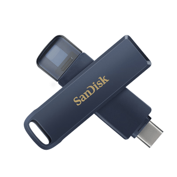 闪迪（SanDisk） 64GB Type-C Lightning双接口 手机U盘 IXD0N 苹果MFI认证 iPhone/iPad平板电脑优盘