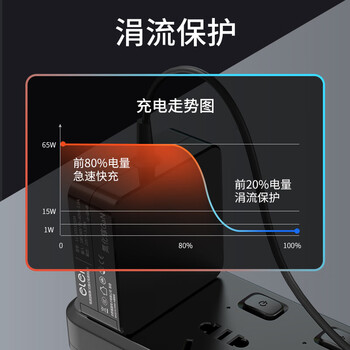 e磊 氮化镓充电器华硕 神舟 微星 战神Z7笔记本电源适配器19.5V9.23A 180W直充5.5*2.5便携式