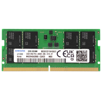 三星 SAMSUNG 笔记本内存条 32G DDR5 4800频率 三星 SAMSUNG 笔记本内存条 32G DDR5 4800频率