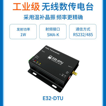 缘巧（2A电源（适配电源））SX1278射频模块lora 无线通讯电台 通信终端RS485 232单位：个