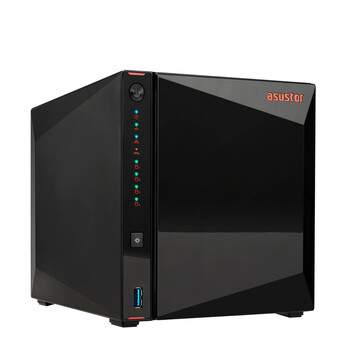 爱速特（asustor）AS5404T 4盘位NAS网络存储器私有云盘家用公司文件共享nas存储器