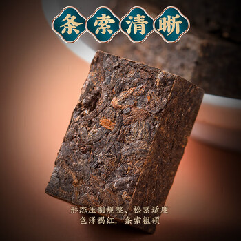 福东顺 茶叶 小金砖普洱茶勐海糯米香普洱熟茶高档礼盒装360g送礼佳品