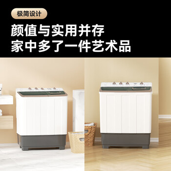 荣事达（Royalstar）洗衣机 12公斤双筒家用双缸半自动双桶洗衣机大容量甩干机  RP12030J