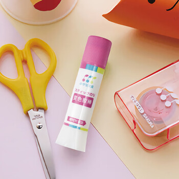 樱花(SAKURA)固体胶小学生文具变色胶棒儿童手工粘胶学习用品(蓝色) 樱花(SAKURA)固体胶小学生文具变色胶棒儿童手工粘胶学习用品(蓝色)