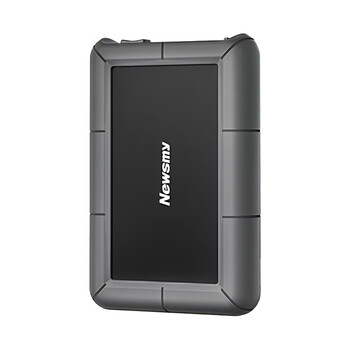 纽曼（Newsmy）4TB 移动硬盘机械 3.5英寸 桌面存储 星际系列加强版 Type-C USB3.1 硅胶保护金属外壳 大容量
