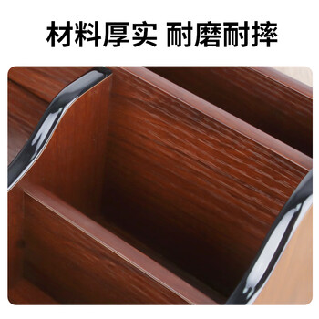 优必利 办公家用桌面笔筒收纳盒 多功能创意纸巾盒 木质抽纸盒 6004A 优必利 办公家用桌面笔筒收纳盒 多功能创意纸巾盒 木质抽纸盒 6004A