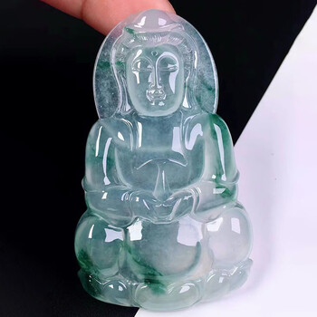 蓝水飘花翡翠观音品牌及商品- 京东