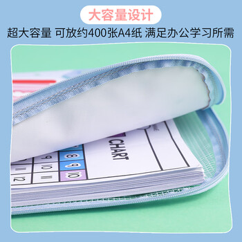 国誉(KOKUYO)小猪佩奇联名系列学生科目分类文件袋拉链袋科目袋 黄色 1个 WSG-KU7MK11-3